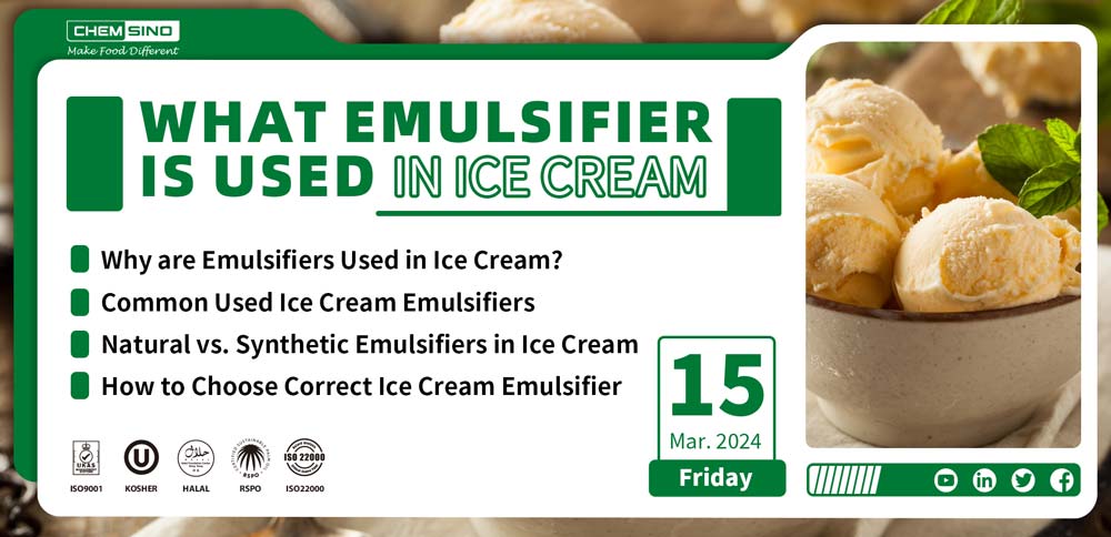 What Emulsifier is Used in Ice Cream